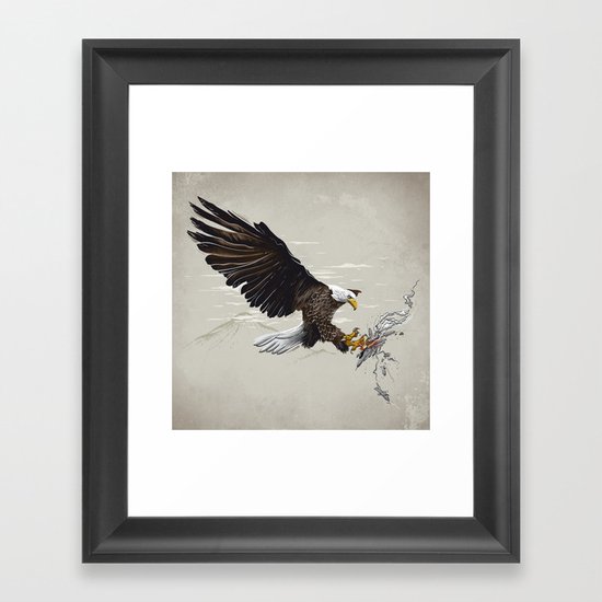 Air Fighter Framed Art Print