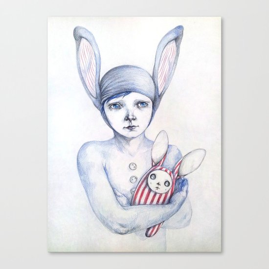 Blue Canvas Print
