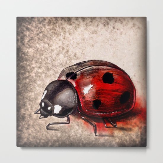 Ladybug Metal Print