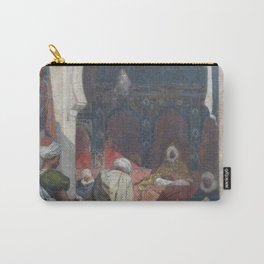 Jean-Joseph Benjamin-Constant - Gifts from a Pasha Carry-All Pouch | Illustration, Painting, Decor, Wallart, Orientalism, Poster, Old, Frame, Artprint, Vintage 