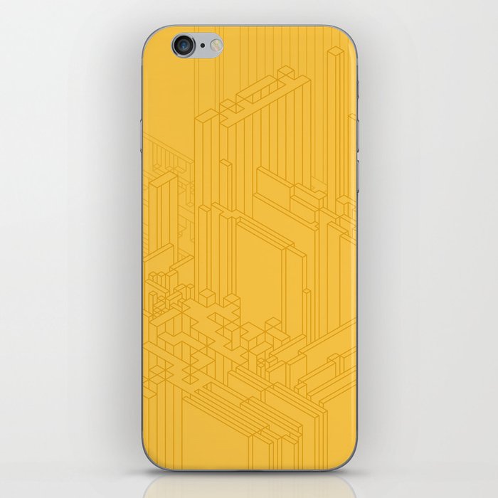 Lemon & Banana Tech City iPhone Skin