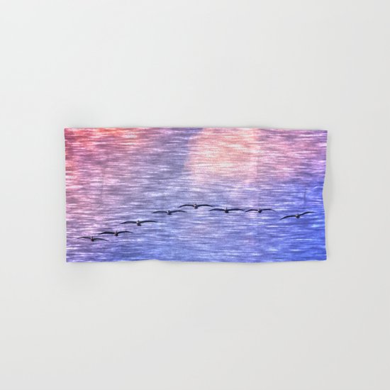 Flight Formation Hand & Bath Towel