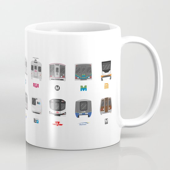 Subway Icons Mug