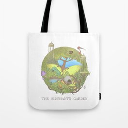 The Elephant's Garden - Version 1 Tote Bag