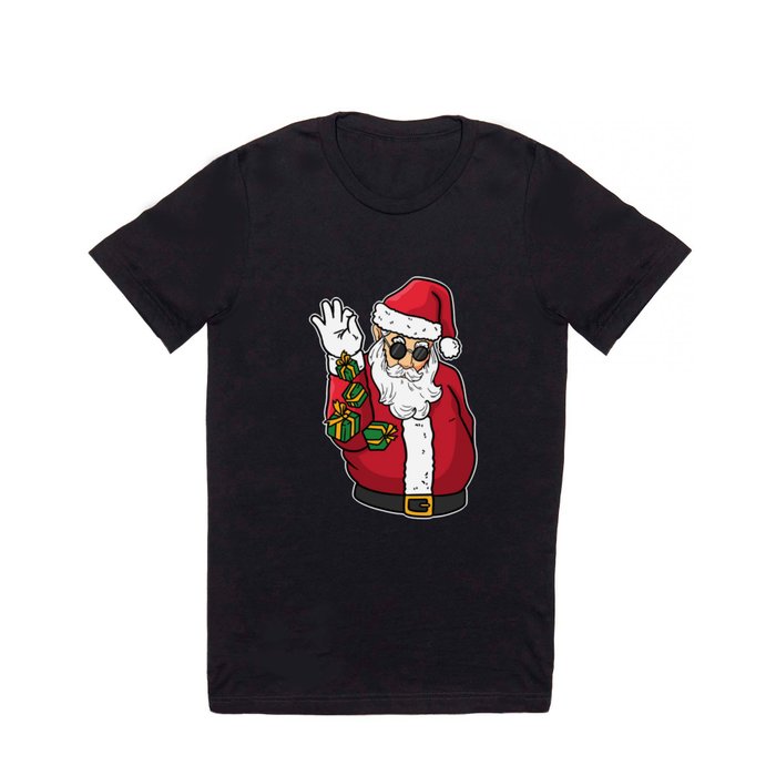 Christmas Santa cute Xmas Pajama T Shirt