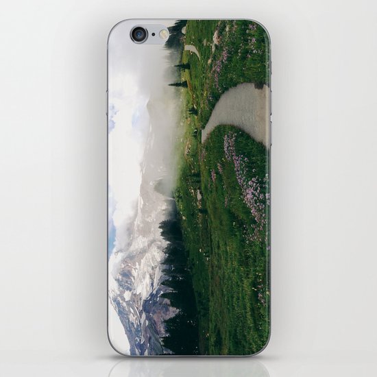 Mt Rainier Path iPhone & iPod Skin