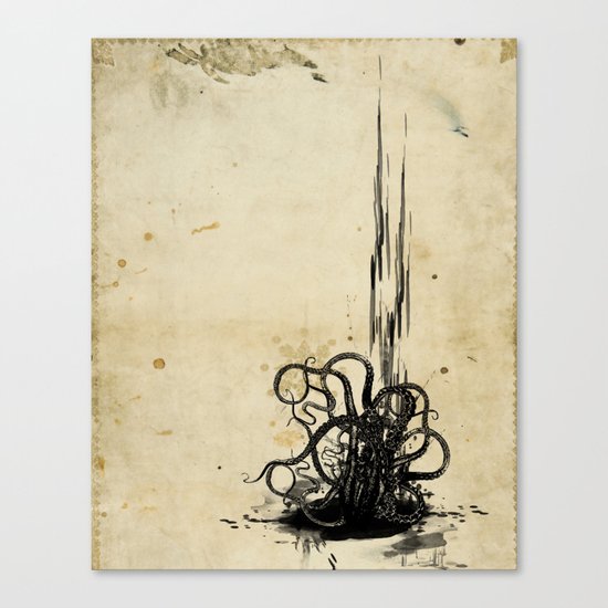 (s)inked Canvas Print