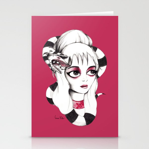 Lydia Deetz Stationery Cards