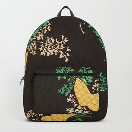 Butterfly Print Vintage Japanese Retro Pattern Backpack