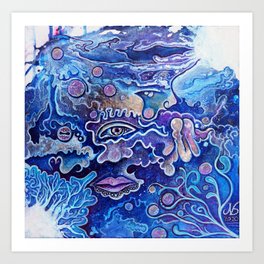 Subconscious Submarine Art Print