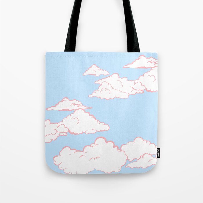 Over the clouds Tote Bag