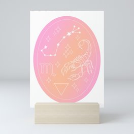 Scorpio Astrology Poster Mini Art Print