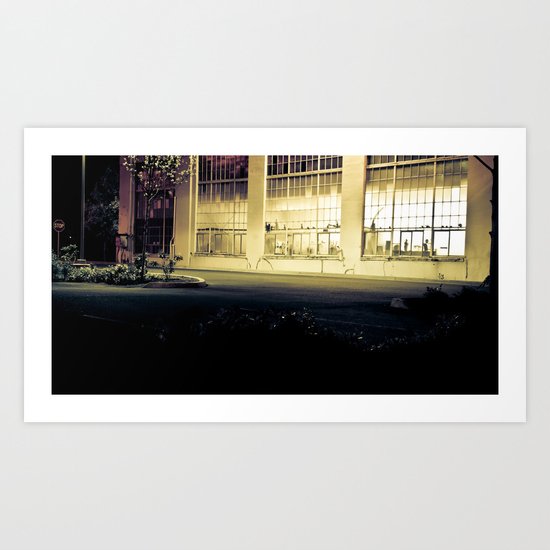 burn Art Print