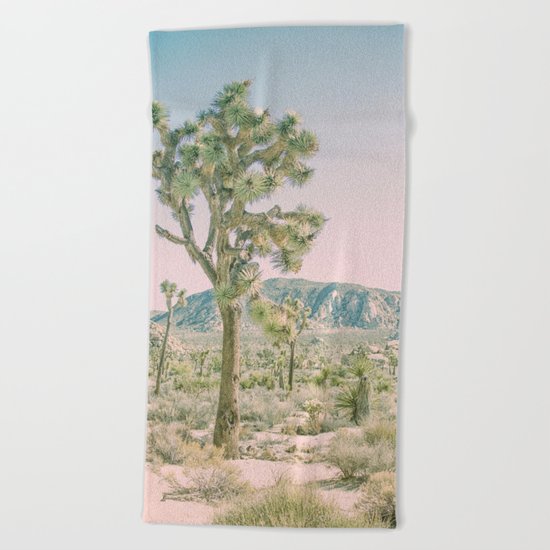 Joshua Tree Ombre Beach Towel