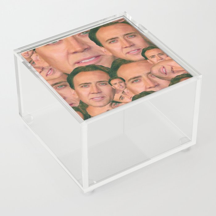 Nicolas Faces Acrylic Box