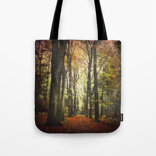 fall alley Tote Bag