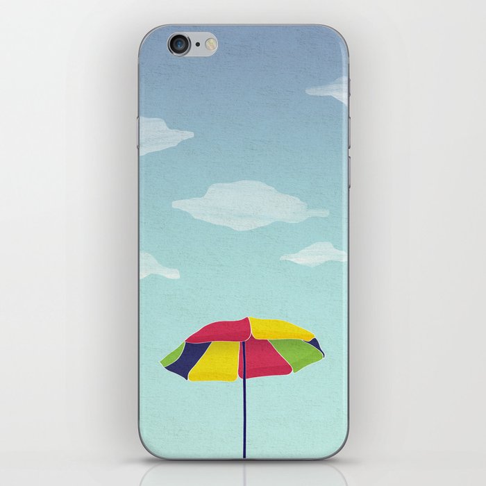 fun parasol  iPhone Skin