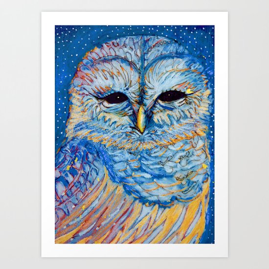 Magic Owl Art Print