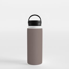 Deep Gray Raspberry Solid Color Pairs PPG Bold Brandy PPG1017-6 Water Bottle