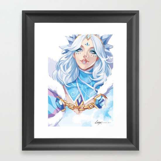 Crystal Maiden Framed Art Print