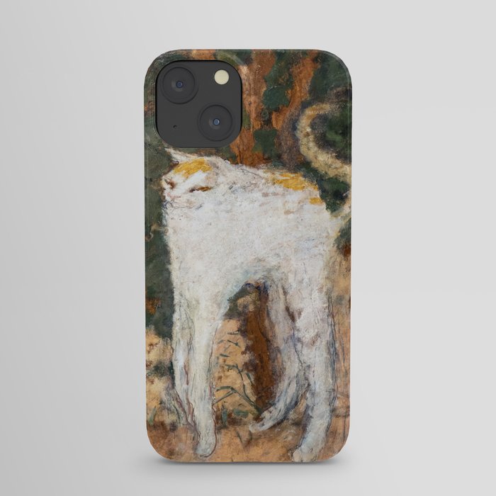 Pierre Bonnard - The White Cat / Le Chat Blanc iPhone Case