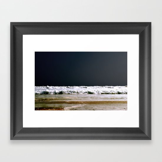 night dip Framed Art Print