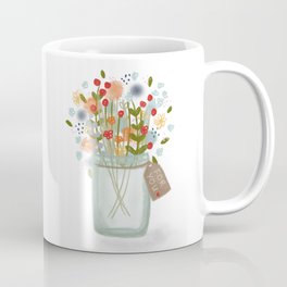 Flower Jar Coffee Mug