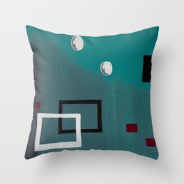 Abstract 3 Throw Pillow