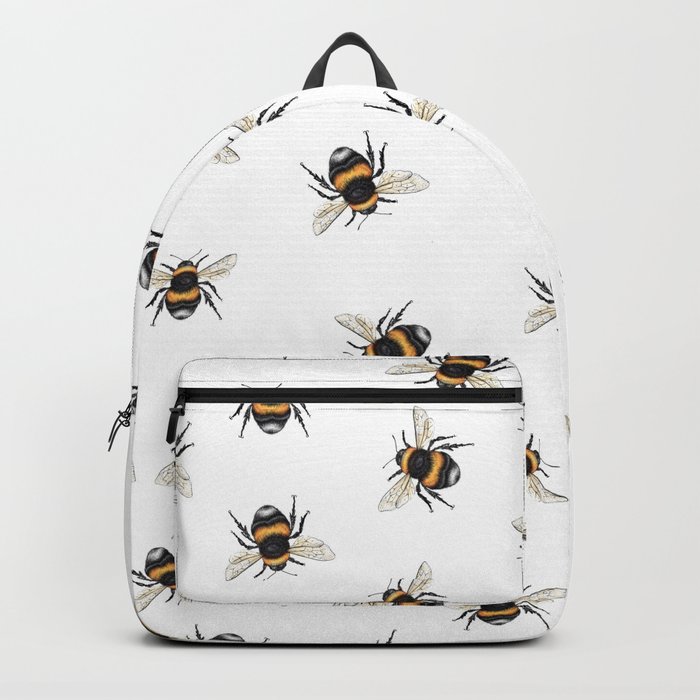 bee pattern Backpack