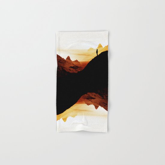 Red wasteland Hand & Bath Towel