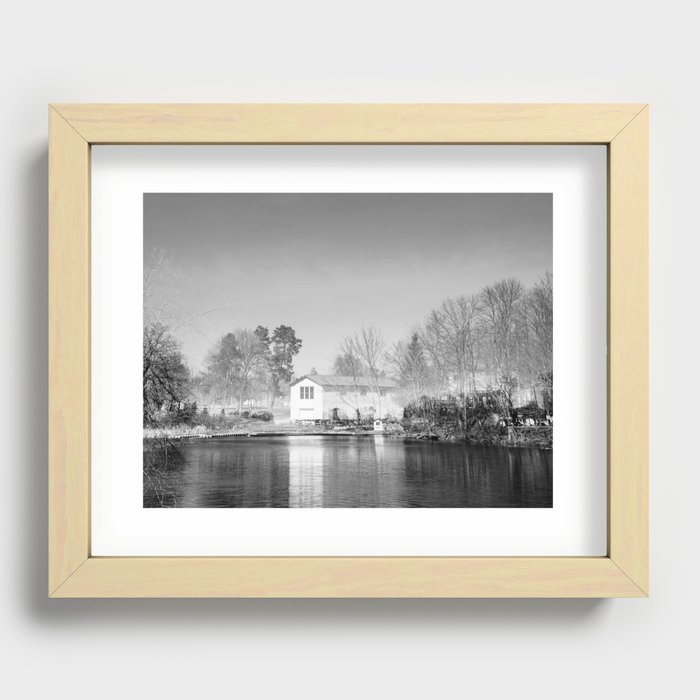 Small Town Point of View 5 Recessed Framed Print