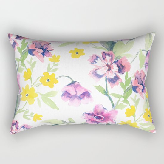 Garden Journal Rectangular Pillow