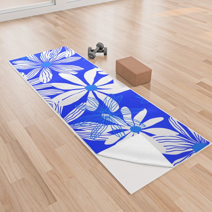 flower Yoga Towel