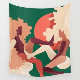 Double Exposure Wall Tapestry