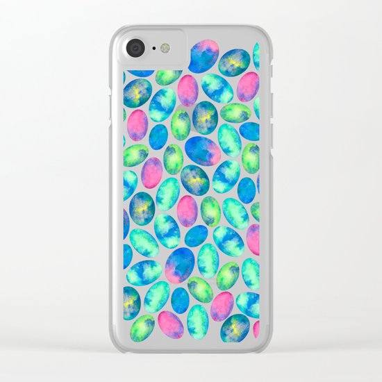 Stone Eggs Clear iPhone Case