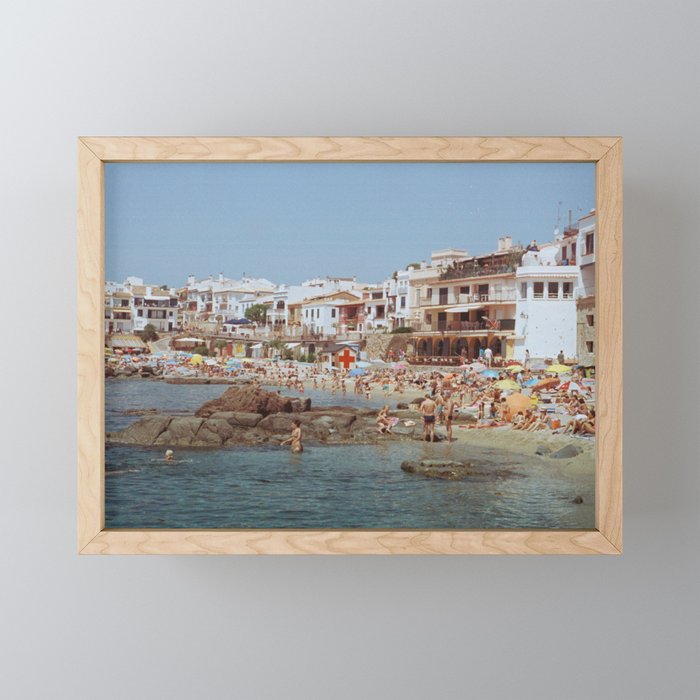 Beach Framed Mini Art Print