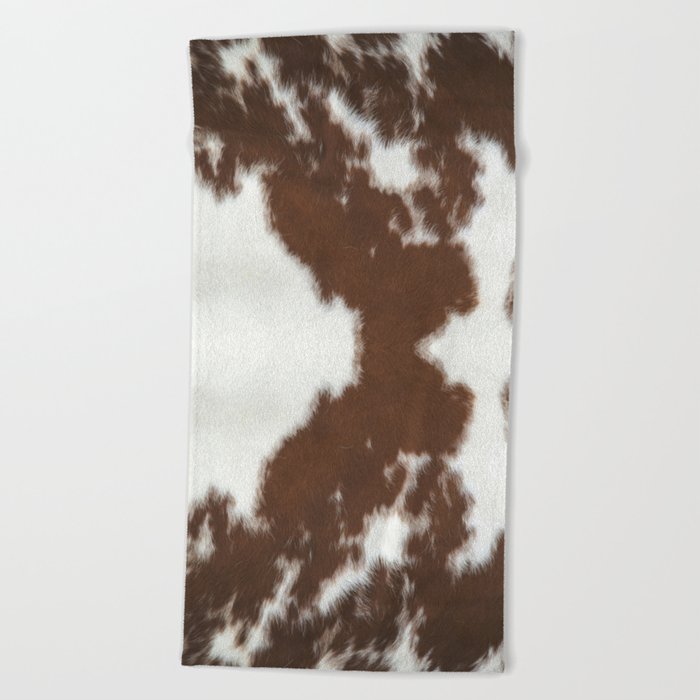 Southwestern Cowhide  Beach Towel