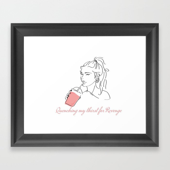 Quenching the Thirst Framed Art Print