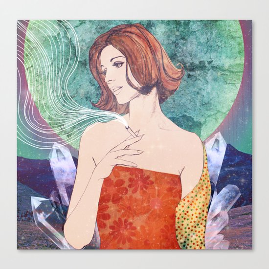 Diamonds Canvas Print