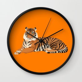Orange Tiger Wall Clock | Clemson, Georgetowncollege, Universitytigers, Auburn, Sunybuffalostate, Designs, Ecu, Doane, Graphicdesign, Tigers 