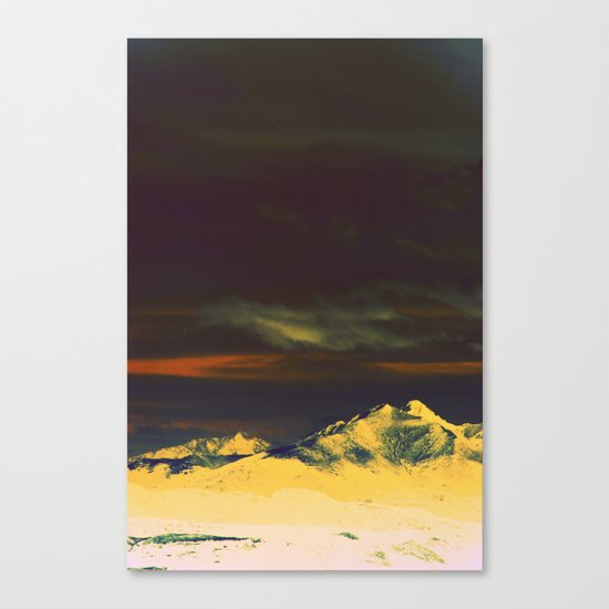 Inverted Peaks Canvas Print
