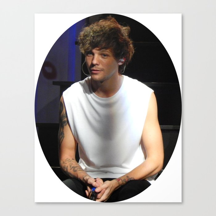 Fluffy Louis Canvas Print