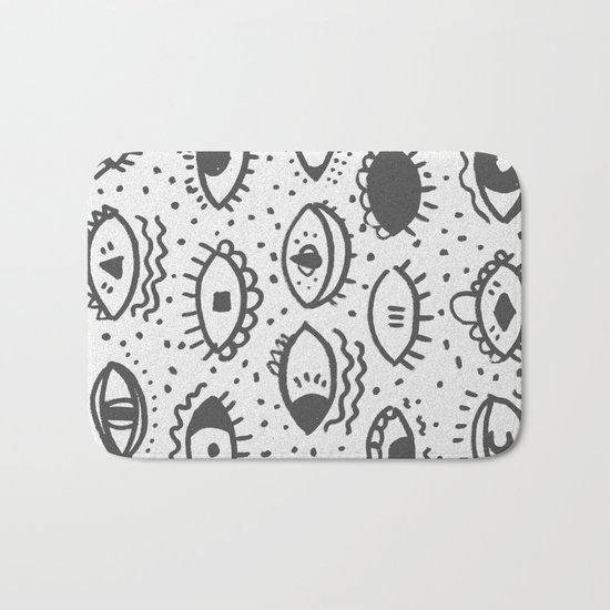 EYES PATTERN Bath Mat