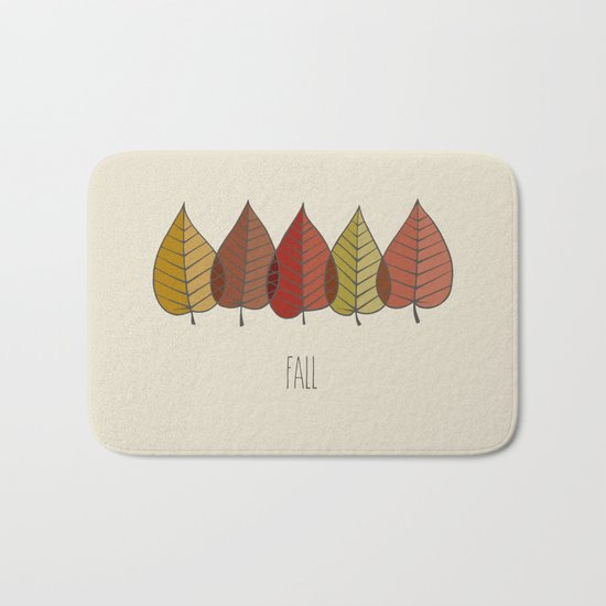 Fall Colours Bath Mat
