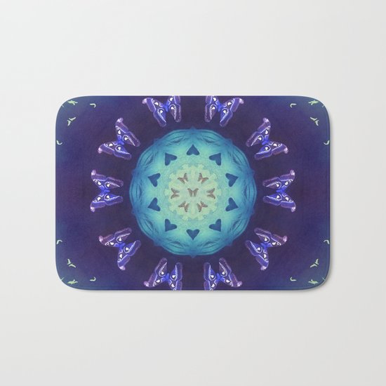 Mauve flight Bath Mat