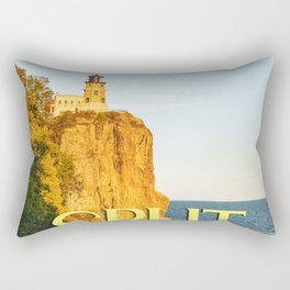 Split Rock Rectangular Pillow
