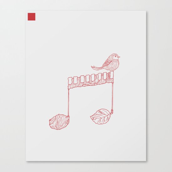 Out of Tune Canvas Print