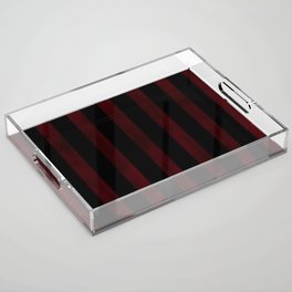 Gothic Stripes III Acrylic Tray