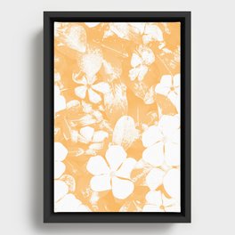 Orange Has It! Framed Canvas