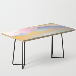 Morning glow Ombre landscape  Coffee Table